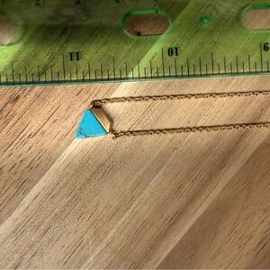 Gold and Turquoise Necklace